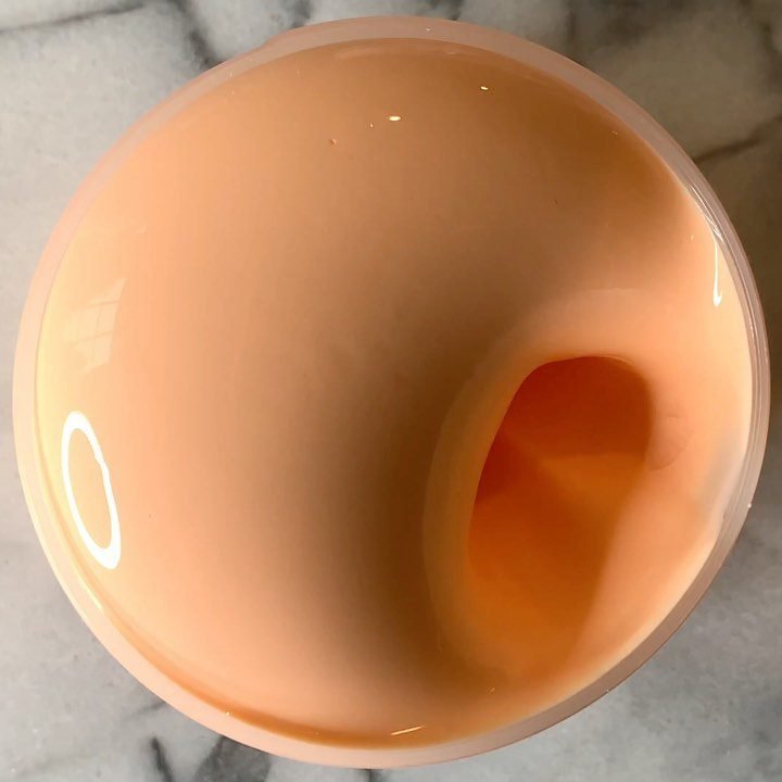 Orange Thick glossy slime